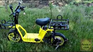 Обзор скутера Like.Bike MK Yellow
