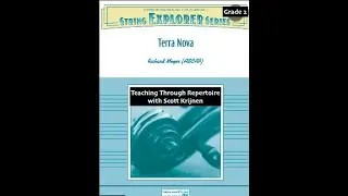 Teaching Through Repertoire - Terra Nova by Richard Meyer, Viola Track w/Scott Krijnen