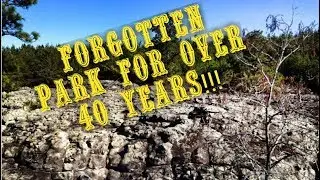 ABANDONED PARK EXPLORED!!!! BEAUTIFUL ROCK GARDEN!