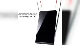 Review: GE Flat Panel Indoor HD Digital TV Antenna, Long Range Smart TV Antenna, Supports 4K 1...