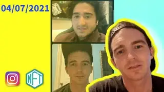 Drake Bell &ndash; Instagram LIVE (April 7, 2021) with Jacobandco