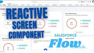 Master Reactive Screen Flows in Salesforce | Step-by-Step Tutorial