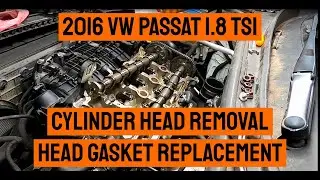 Volkswagen Passat 1.8t Head Removal