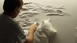 A few words from Drywall Sculpture Artist Bernie Mitchell
