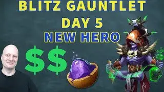 Blitz Gauntlet | Day 5 | Big Purchase | New hero Occultist | Castle Clash