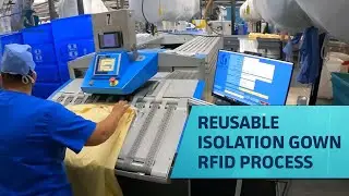 Reusable Isolation Gown Solution from Positek RFID