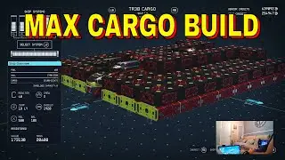 STARFIELD HOW TO BUILD A SUPER CARGO STARSHIP (OVER 1000000 ITEMS) XBOX & PS5