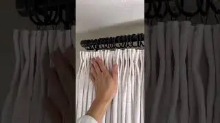 Эти шторы ПРЕОБРАЗИЛИ эту комнату! 🤯 #шторы #преображениекомнаты