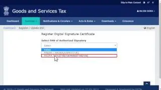 How to Update DSC / Digital Signatures on the GST Portal