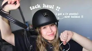 tack haul !! (ft. samshield, horze, ovation, heritage, equivisor, etc.)