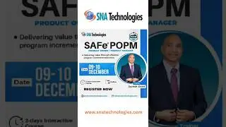 SAFE  PRODUCT OWNER/ PRODUCT MANAGER | SNA TECHNOLOGIES