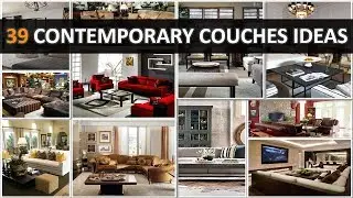 39 Beautiful Contemporary Couches Ideas - DecoNatic