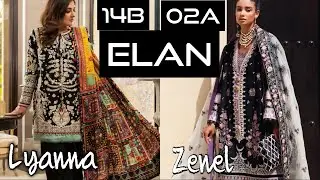 Elan Lawn 2022 || Lyanna (14B) & Zenel (02A) || Hit Articles available at Gulloonas Collection