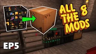 MEKANISM Quick Start and EASY way to MOVE SPAWNERS | All The Mods 8 Ep 5 | Minecraft 1.19.2