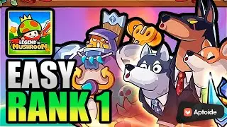 ▶️🔥EASY RANK 1! PAL RUSH Spending 30.000+ TICKETS! - Legend of Mushroom