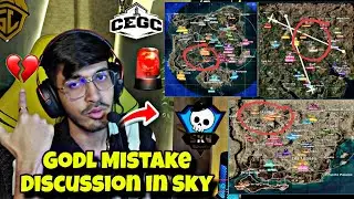 Admino Discuss Godlike Mistake in Sky Esport💔. Reply on Manya IGL Issue🚨.