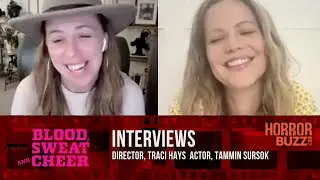 Traci Hays, Tammin Sursok INTERVIEW - Blood, Sweat, and Cheer