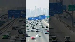 Dubai Roads😱#dubailfe #burjkhalifa #shortsfeed #travel #viralvideo #trending #trendingshorts #short