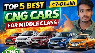 ₹7&ndash;8 Lakh Mein Top 5 CNG Cars | Middle Class Best Choice 2026 #vishalbhargav 