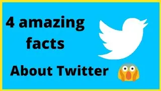 4 amazing facts about twitter😱😱 #shorts #Amazstar