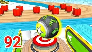 Going Balls, SpeedRun, Going Balls Portal Run Gameplay Level 92