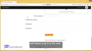 Moodle 3.0 Tutorial for Beginners - Configure your Profile