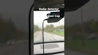 Radar detector VS Undercover Cop