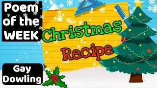 CHRISTMAS POEM OF THE WEEK | CHRISTMAS RECIPE 🎅 Read by Miss Ellis 🎄 #christmaspoem