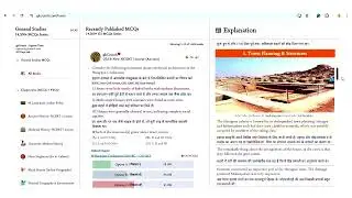 [UPSC MCQ - 3662] Harappan Civilisation | Residential Architecture | Indus Valley Civilisation