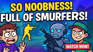 NOOBNESS 🔥 VALORANT FULL OF SMURFERS 😭 JUST LOOKING LIKE A BOT 😂. #valorant #rushgameplay #live