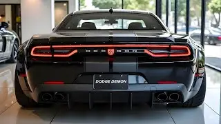Dodge Demon 2026 | Возвращение самого экстремального американского маслкара