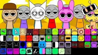 Sprunki OC Ultimate New Video Raddy Owakcx Raddy Gray x Casi Mod #sprunki #incredibox