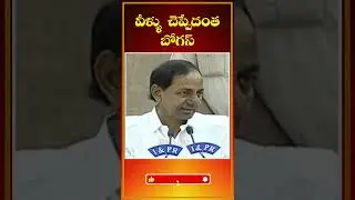 CM KCR on BJP | వీళ్ళు చెప్పేదంత బోగస్ #kcr #shorts #pmmodi #bandisanjay