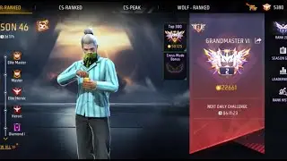 🔴[Live] Road To Grandmaster Rank Push New Season 24 Hours Pushing 👽 - Free Fire Live 🔥