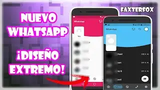 Nuevo Whatsapp Estilo Facebook