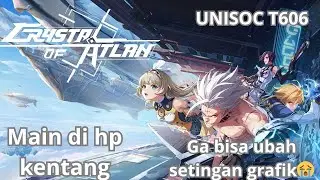 mencoba game Crystal of Atlan di hp kentang | Crystal of Atlan