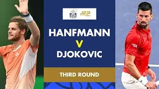 Yannick Hanfmann vs Novak Djokovic Highlights | Rolex Shanghai Masters 2025