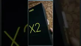 POCO X2 UNBOXING.