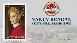 First Day Issue of the Nancy Reagan Centennial Stamp