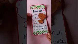 DIY Pop Up Card 😲 #shorts #diy #trending #viralshorts #love #youtubeshorts