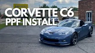 Corvette C6 XPEL Ultimate Plus PPF Install