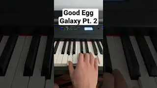 Good Egg Galaxy Pt. 2 #supermariogalaxy #piano #mario #music