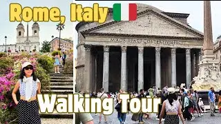 WALKING TOUR ROME'S TOURIST SPOTS | MUST VISIT IN ROME #travel #tour #europe #italy