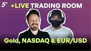 Live Technical Setups | Gold, NASDAQ & EUR/USD