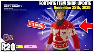 *IT'S BACK* Cozy Jonesy SKIN! - Fortnite Item Shop