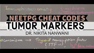 Easy mnemonics to remember tumor markers/ immunohistochemistry- Lung cancer| NEETPG| AIIMS|FMGE