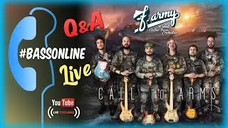 F. D'Alessandro, M. Rolli, D. Di Camillo, R. Pace - F-Army - #BassOnLine Live! Question&Answer