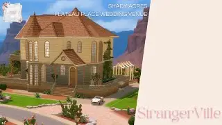 Plateau Place Wedding Venue [Speed Build] THE SIMS 4