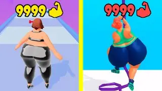 Stay Fit Runner 3D vs Body Race - Weight Women' Evolution