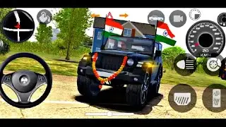 Modified Mahindra Thar Indian Cars Game: (Gadi Wala Game) Indian Thar Car Game Android Gameplay